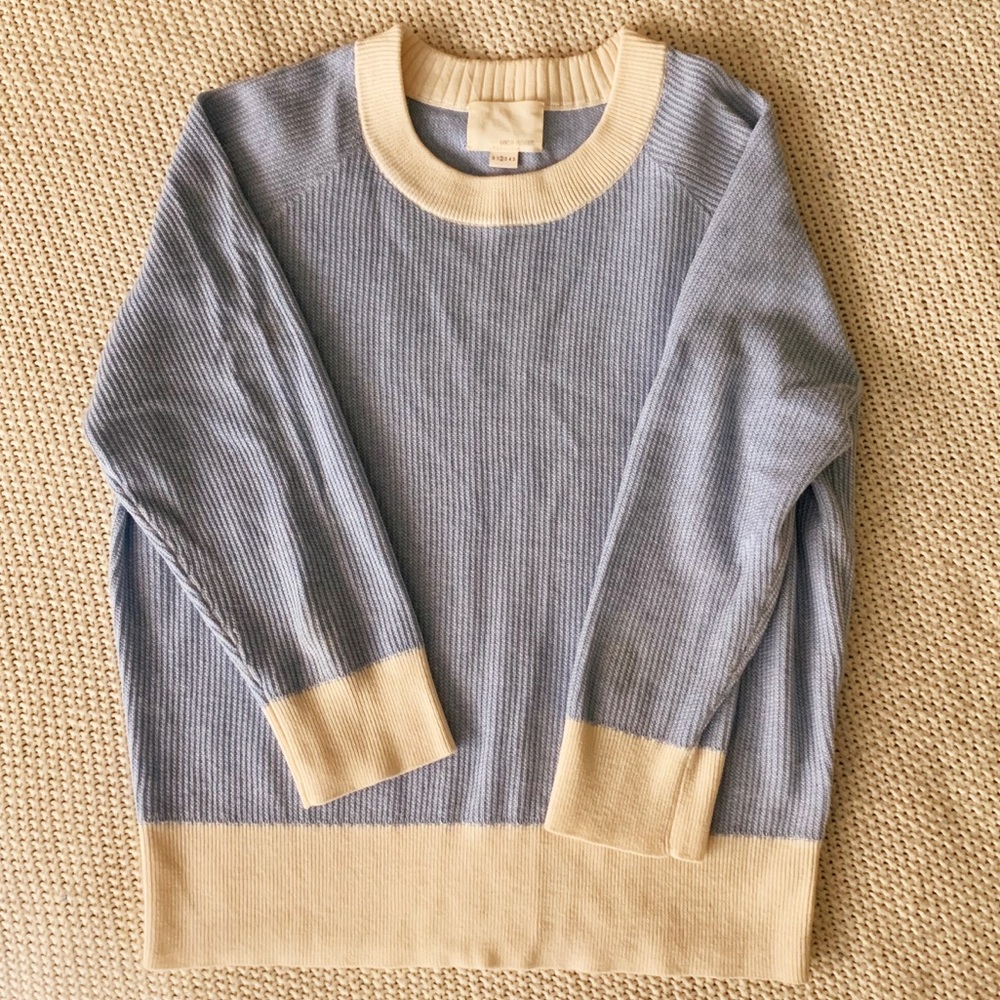 Band of Outsiders tennis shrunken sweater